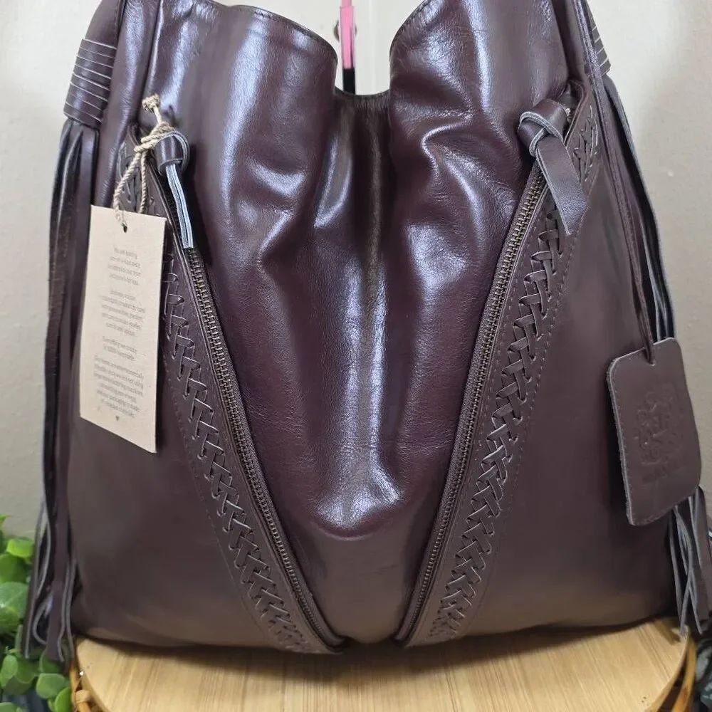 Nomad Tassel Leather Bag - Picture 5 of 16
